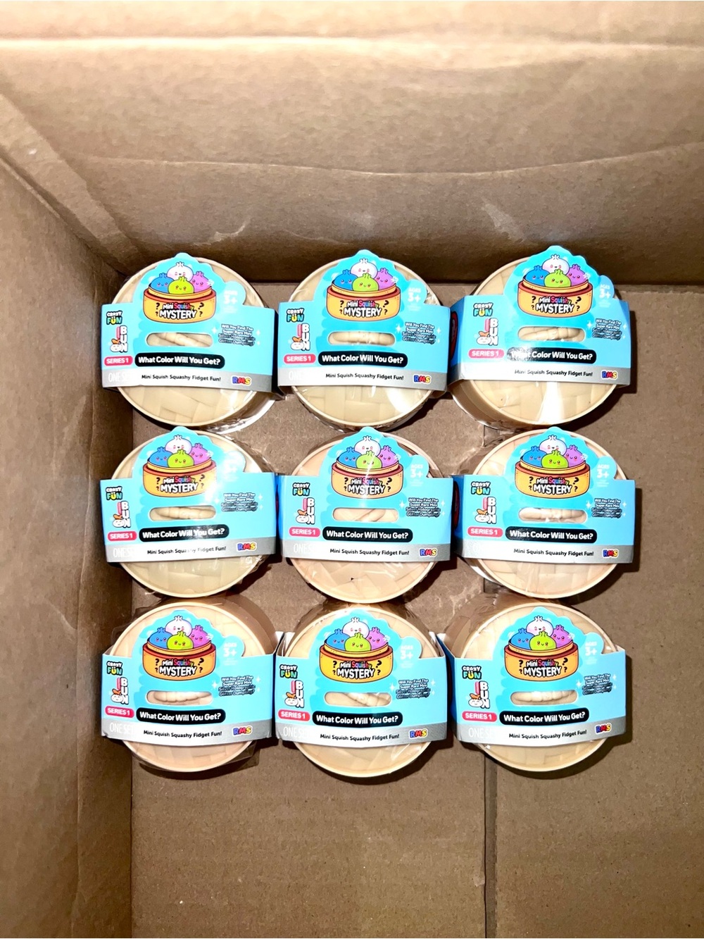 9 RMS Mini dumpling Squishy Fidget Toy